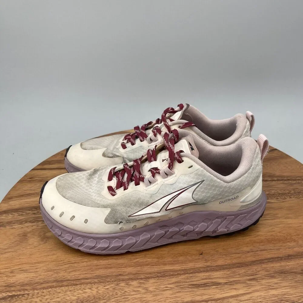 Altra Outroad Trail Running Shoes Womens Size 8.5 Dusty Pink Purple Running Hike